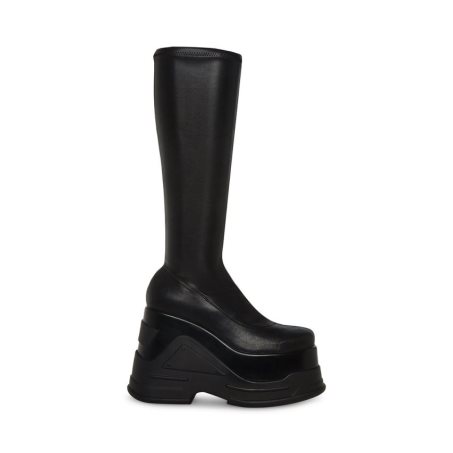 Botas Altas Steve Madden Purpose Mujer Negras | ES OM3E98